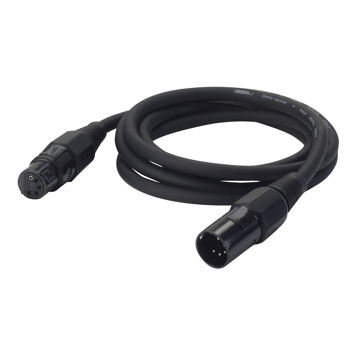 DAP FL08 XLR DMX kabel male 5-pin naar female 5-pin - 3 m DAP FL08 XLR DMX kabel male 5-pin naar female 5-pin - 3 m