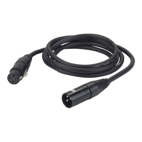 DAP FL09 XLR DMX kabel male 3-pin naar female 3-pin - 10 m