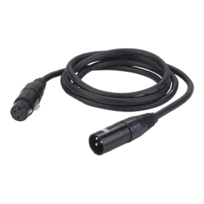 DAP FL09 XLR DMX kabel male 3-pin naar female 3-pin - 0,75 m