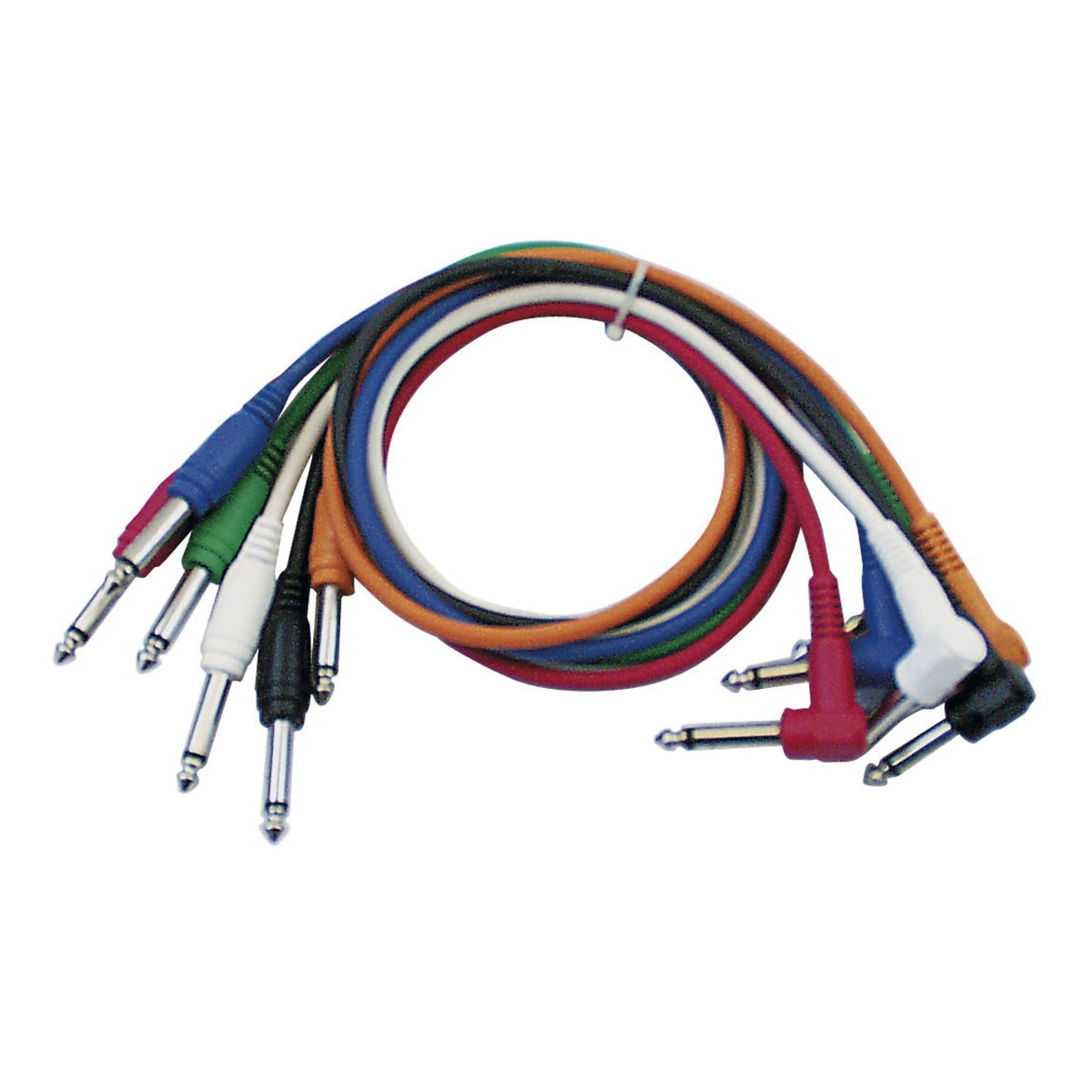 DAP FL14 Patchkabels mono recht - haaks ongebalanceerd set van 6 stuks - 30 cm DAP FL14 Patchkabels mono recht - haaks ongebalanceerd set van 6 stuks - 30 cm