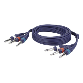 DAP FL21 - 3 mono Jack > 3 mono Jack 1,5 m