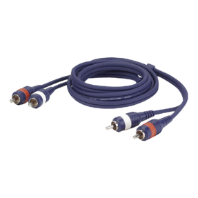 DAP FL24 tulpkabel 2x RCA male naar 2x RCA male - 1,5 m