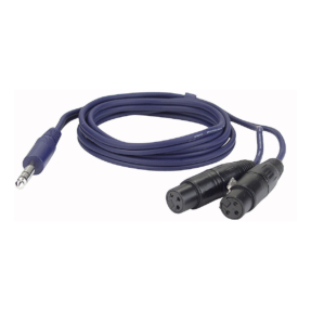 DAP Stereo Jack - 2 XLR Female 3p 1,5m