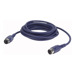 DAP FL50 DIN MIDI 5-pin kabel met 3-pins aangesloten - 1,5 m