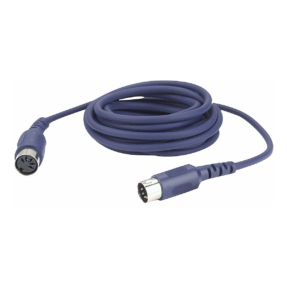 DAP FL52 DIN MIDI 5-pin kabel met 5-pins aangesloten - 3 m