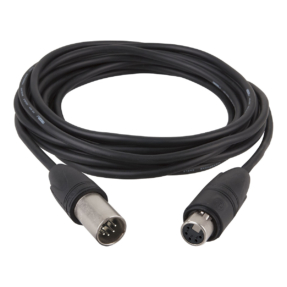 DAP FL83 XLR DMX male 5-pin naar female 5-pin IP65 - 10 m