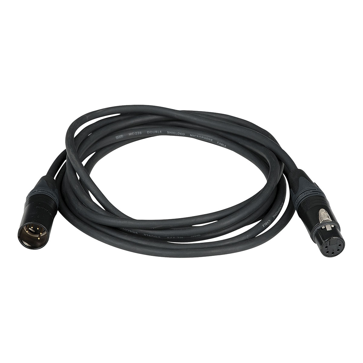 DAP FL84 XLR DMX male 5-pin naar female 5-pin - 10 m DAP FL84 XLR DMX male 5-pin naar female 5-pin - 10 m
