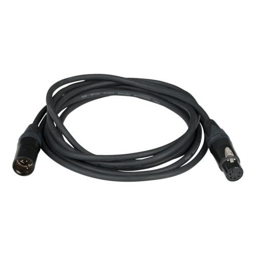 DAP FL85 Digi Quad XLR DMX kabel male 5-pin naar female 5-pin - 1,5 m