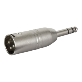 DAP FLA28 - Verloop-plug XLR male 3-pin naar Jack male stereo