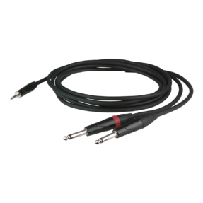DAP PRO Stereo Mini Jack - 2 Mono Jack 1,5m