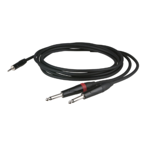 DAP PRO Stereo Mini Jack - 2 Mono Jack 6m