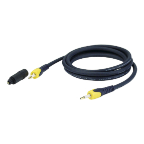 DAP FOP02 Toslink Miniplug kabel - 75 cm