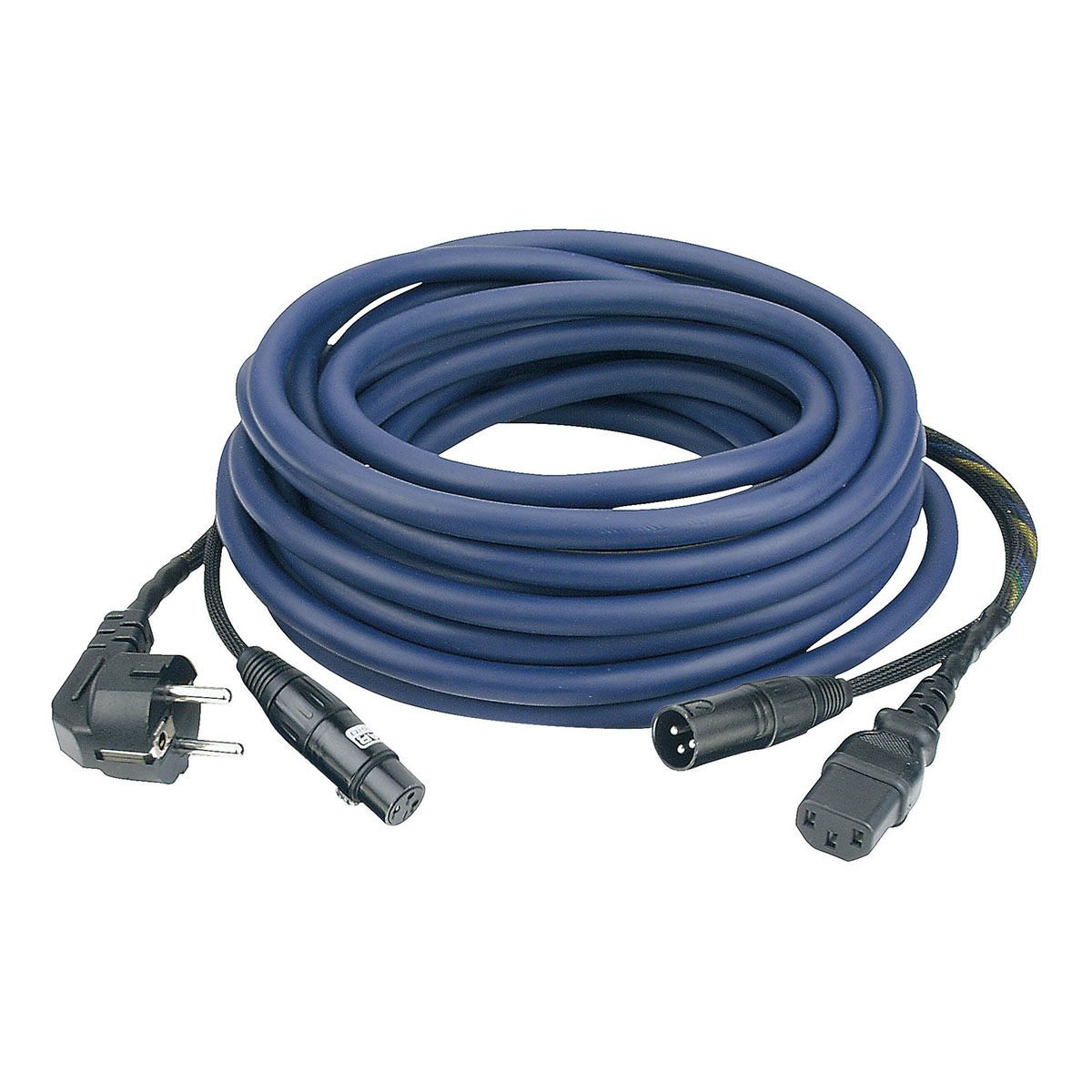 DAP FP08 Audio Power / Signaal combikabel blauw - 20 m DAP FP08 Audio Power / Signaal combikabel blauw - 20 m