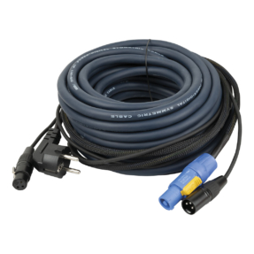 DAP FP10 Audio powerCON / Signaal combikabel blauw - 10 m