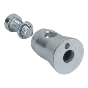 Showtec Multicube Connector Male with washer FQ30 met sluitring en M12x25 bout