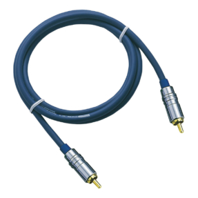 DAP FV03 - Ø6 mm RCA videokabel male - 1,5 m
