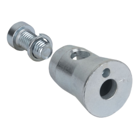 Showtec Multicube Connector Male with washer GQ30 met sluitring en M12x25 bout