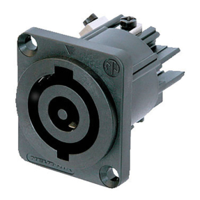 Neutrik® NAC3MP-HC powerCON Chassis connector 32A zwart