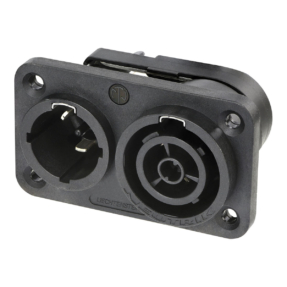 Neutrik® NAC3PX-TOP powerCON® TRUE1 in/outlet chassis connector afsluitbaar