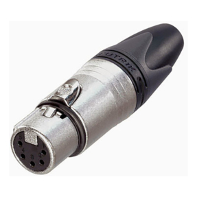 Neutrik® NC5FXX XLR 5p. Connector Female 5P Neutrik® NC5FXX XLR 5p. Connector Female 5P