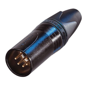 Neutrik® NC5MXX-B XLR 5p. Connector Male 5P