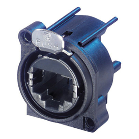 Neutrik® NE8FAH etherCON D-size PCB mount