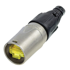 Neutrik® NE8MX etherCON RJ45 carrier Nikkelen behuizing