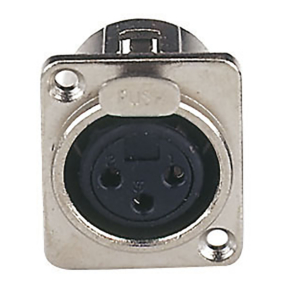 DAP XLR 3p. Chassis Female Vrouwelijk