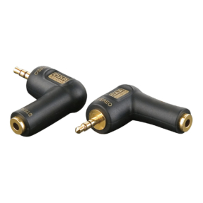 DAP XGA08 - Stereo verloop-plug haaks Mini-jack male naar Mini-jack female