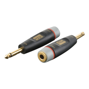 DAP XGA09 - Verloop-plug Jack male mono naar Jack female stereo