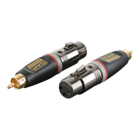 DAP XGA31 - Verloop-plug XLR female 3-pin naar RCA male