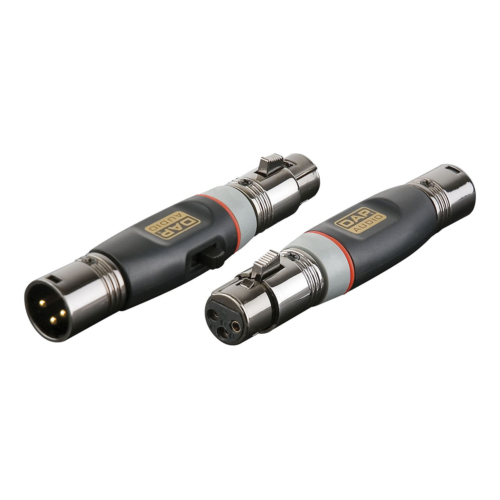 DAP XGA37 - XLR-adapter XLR male 3-pin naar XLR female 3-pin met fase-schakelaar