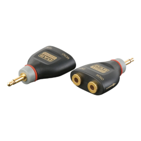 DAP XGA40 - Verloop-plug 2x Mini-jack female mono naar 1x Mini-jack male mono