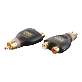 DAP XGA42 - Verloop-plug 1x RCA male naar 2x RCA female