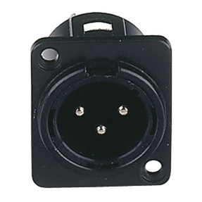 DAP XLR 3p. Chassis Male Mannelijk