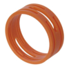 Neutrik® XXR-3 XX-Series colored ring Oranje