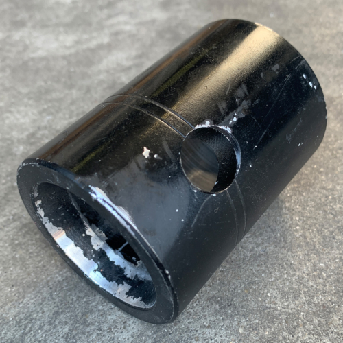 Tweedehands Doughty 50 mm Swivel Coupler WLL 750kg zwart