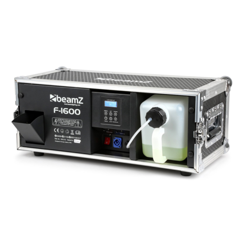 BeamZ Professional F1600 2.0 Pro Faze DMX fazer rookmachine in flightcase - 1600W