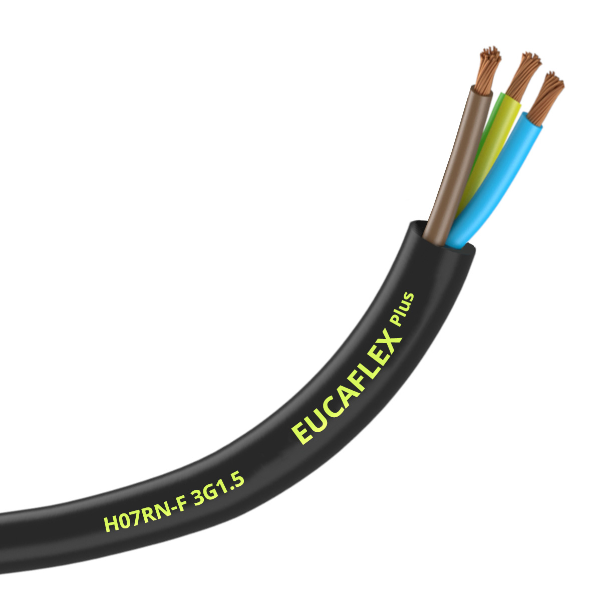 EUPEN EUCAFLEX® Plus Neopreen kabel H07RN-F 3x1,5mm2 per ...