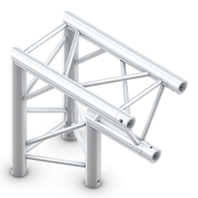 Milos ACM25 truss driehoek deco 90 graden 2-weg hoek apex down