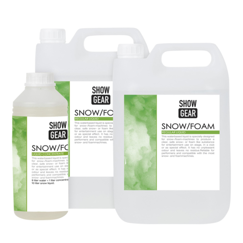 Showgear Schuim/sneeuwvloeistof – 5L gebruiksklaar