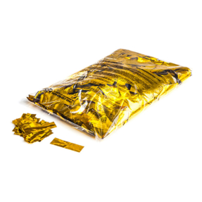 MAGICFX® Metallic confetti 55x17mm - goud metallic