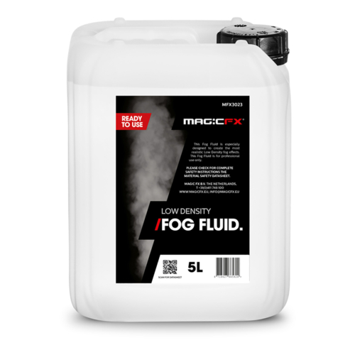 MAGICFX® Pro Fog Fluid - Rookvloeistof 5 liter - lage dichtheid