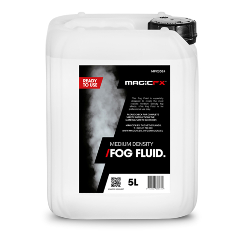 MAGICFX® Pro Fog Fluid – Rookvloeistof 5 liter – medium dichtheid