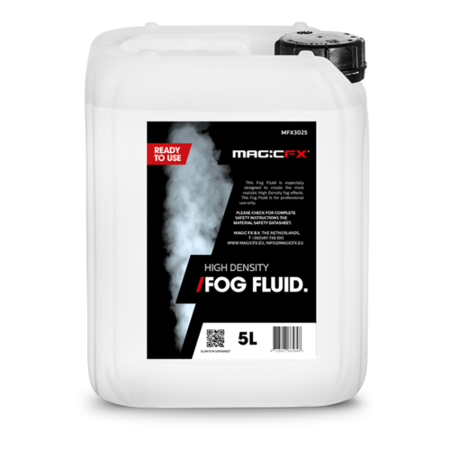 MAGICFX® Pro Fog Fluid – Rookvloeistof 5 liter – hoge dichtheid
