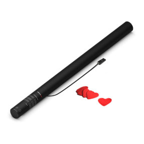 MAGICFX® Electric Confetti Cannon 80 cm - harten rood