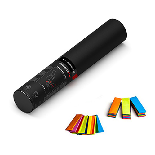 MAGICFX® Handheld Confetti Cannon 28 cm - multicolor