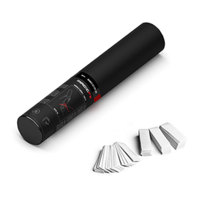 MAGICFX® Handheld Confetti Cannon 28 cm - wit