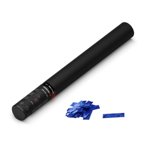 MAGICFX® Handheld Confetti Cannon 50 cm - blauw metallic