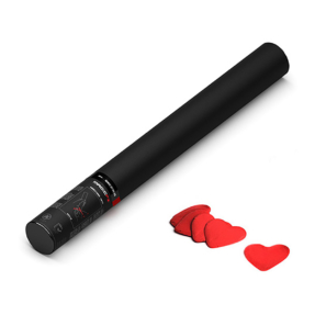 MAGICFX® Handheld Confetti Cannon 50 cm - harten rood
